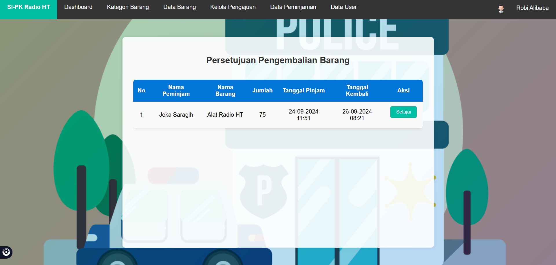 Sistem Informasi Pengelolaan Radio Handy Talky Thumb 5